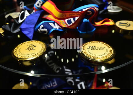 Funchal, Madeira. 23. Juli 2016. Cristiano Ronaldo eröffnet ein Luxushotel und angrenzenden Fußballmuseum in Funchal, seinem Geburtsort. © Aktion Plus Sport/Alamy Live-Nachrichten Stockfoto