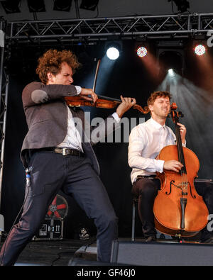 Malmesbury, Großbritannien. 29. Juli 2016. Volosi spielt 2016 WOMAD Charlton Park, Malmesbury auf 29.07.2016. Im Bild: Volosi. Bildnachweis: Julie Edwards/Alamy Live-Nachrichten Stockfoto