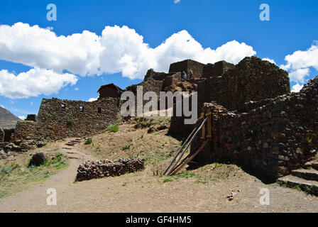 Die Ruinen von Pisac Stockfoto