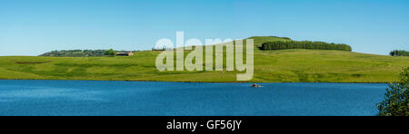 Mönchssee in Aubrac, Aveyron, Languedoc-Roussillon-Midi-Pyrénées, Frankreich, Europa Stockfoto