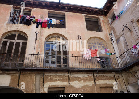 Alte historische Ferienwohnungen in Aranjuez Spanien Stockfoto