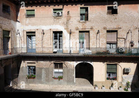 Alte historische Ferienwohnungen in Aranjuez Spanien Stockfoto