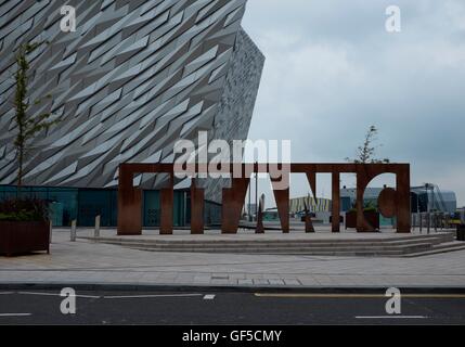 Titanic Belfast Besucherattraktion Stockfoto