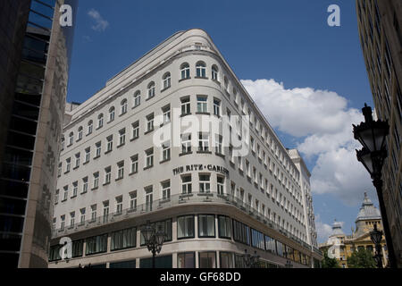 The Ritz-Carlton Hotel im Stadtzentrum Stockfoto