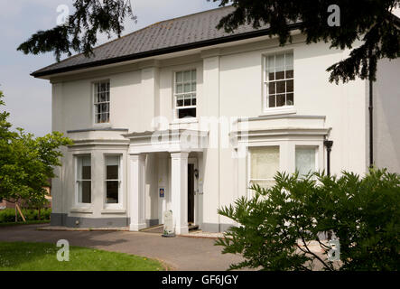 Großbritannien, England, Devon, Honiton, Dowell Street, Waterford Haus, Heimat der Thelma Hulbert Galerie Stockfoto