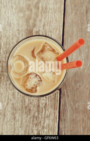Eis latte Stockfoto