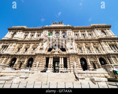 Palazzo della Suprema Corte di Cassazione (Supreme Court of Cassation Gebäude) - Rom, Italien Stockfoto