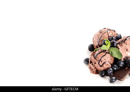 Schokoladeneis Stockfoto