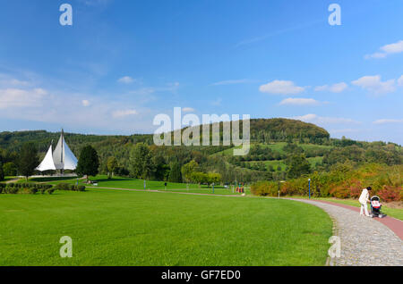 Bad Schlema: Kurpark (Gärten als Kurort), Deutschland, Sachsen, Sachsen, Stockfoto