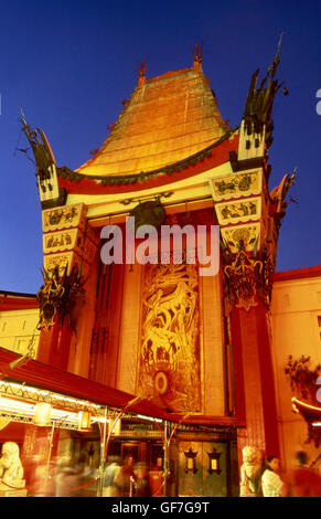 Chinese Theatre am Hollywood Boulevard in Los Angeles, CA Stockfoto