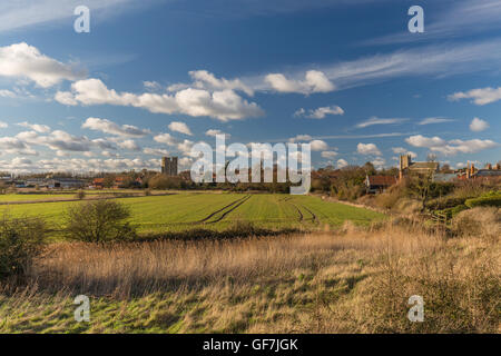 Orford aus der Ness. Stockfoto