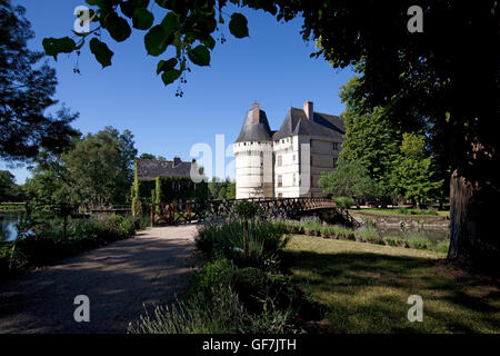 Château de l'Islette Frankreich-Loire-Tal Stockfoto