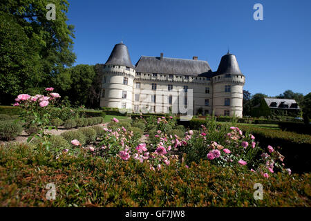 Château de l'Islette Frankreich-Loire-Tal Stockfoto