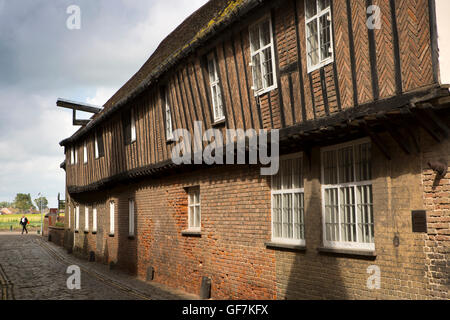 Großbritannien, England, Norfolk, King's Lynn, St. Margaret's Lane, Hanse Haus, 1475 Hanse Lager Stockfoto