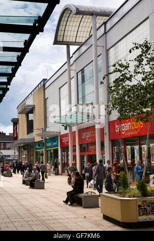 Großbritannien, England, Norfolk, King's Lynn, Broad Street, Vancouver shopping Center Stockfoto