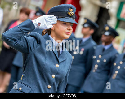 Service, Morays Streitkräfte zu feiern. Stockfoto