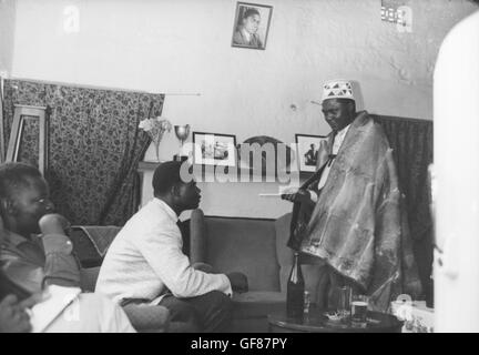 Tom Mboya (tragen Führers Hut), Organisator der All-African Peoples' Conference Stockfoto