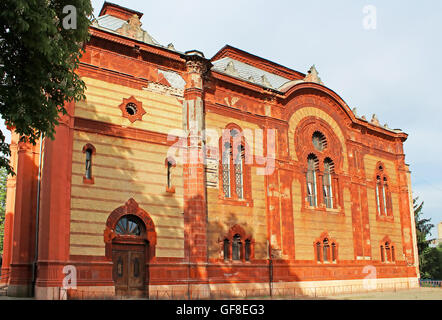 Ehemalige Synagoge, jetzt das Philharmonic Orchestra House, Uzhgorod, Ukraine Stockfoto