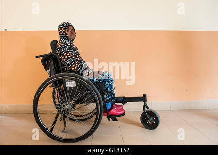 Nepal, Sangha, Wirbelsäulenverletzung Rehabilitationszentrum Stockfoto
