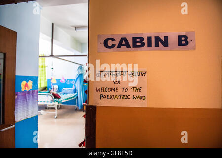 Nepal, Sangha, Wirbelsäulenverletzung Rehabilitationszentrum Stockfoto