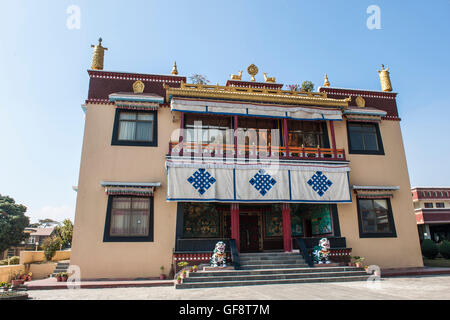 Nepal, Kathmandu, Kopan Kloster Stockfoto