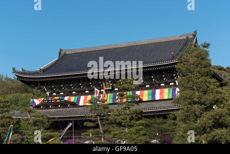 Sanmon Tor der Chion-in (Chionin) Tempel, Kyoto, Japan Stockfoto