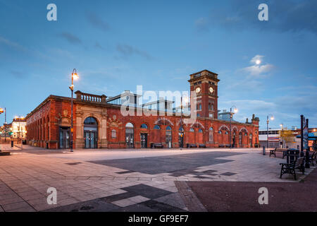 Ashton-under-Lyne ist eine Marktstadt im Tameside, Greater Manchester, England Stockfoto