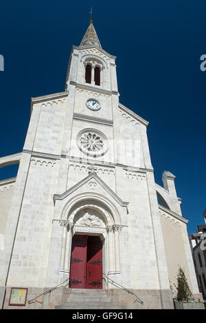 Kirche von Saint-Gilles, Pornic, Loire-Atlantique, Pays De La Loire, Frankreich Stockfoto