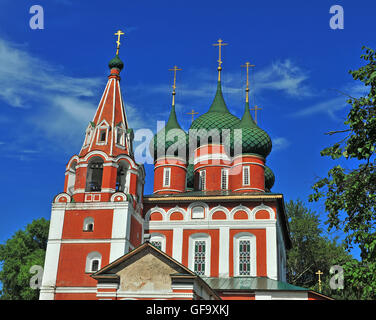 Kirche St. Michael der Erzengel in Jaroslawl, Russland Stockfoto