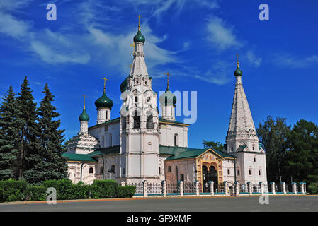 Kirche von Elia, der Prophet in Stadt Yaroslavl, Russland Stockfoto