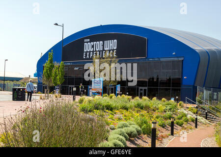 Die BBC Doktor Who Erfahrung in Cardiff Bay, South Glamorgan, Wales, UK Stockfoto