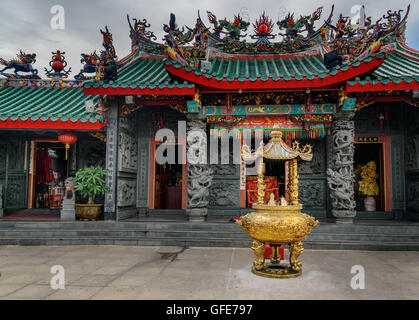 Hong San-Si-Tempel in Chinatown. Kuching, Sarawak. Malaysien. Borneo Stockfoto