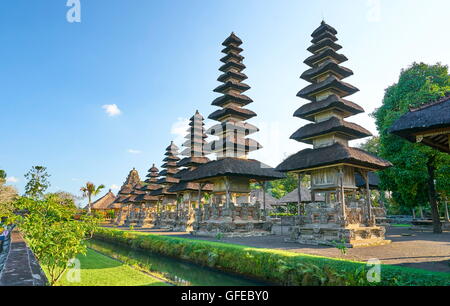 Königliche Tempel von Mengwi, Pura Taman Ayun, Bali, Indonesien Stockfoto