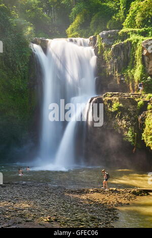 Tegalalang Wasserfall in der Nähe von Ubud, Bali, Indonesien Stockfoto