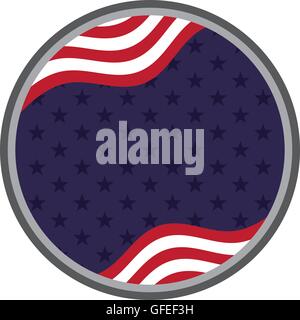 Vereinigte Staaten von Amerika-emblem Stock Vektor