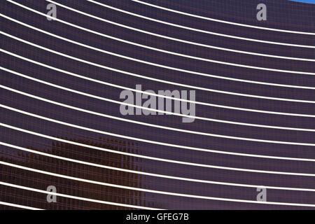 Las Vegas - ca. Juli 2016: Äußere Fenster Fassade des Wynn Las Vegas auf dem Strip IV Stockfoto