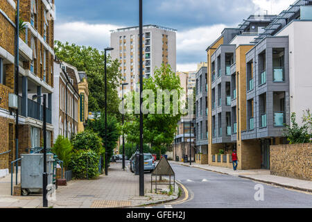 neue Wohnanlage an der Sydney Road, Brixton, London Teil des Programms Stockwell Park regeneration Stockfoto