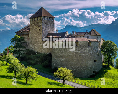 Schloss Schloss Vaduz, Fürstentum Liechtenstein, Europa Stockfoto