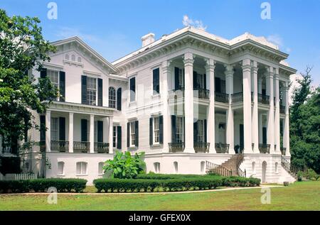 Nottaway Plantage-Haus in White Castle, in der Nähe von Baton Rouge, Louisiana, USA Stockfoto