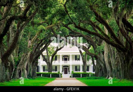 Rosedown Plantation antebellum Herrenhaus nahe der Stadt Francisville, Louisiana, USA Stockfoto