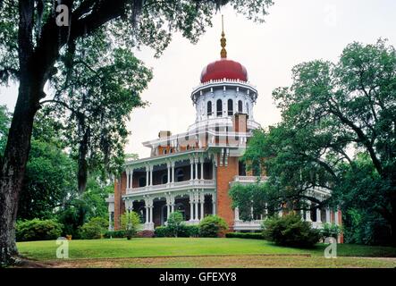 Longwood. Südstaaten-Plantage-Haus-Villa in Natchez, Mississippi, USA Stockfoto