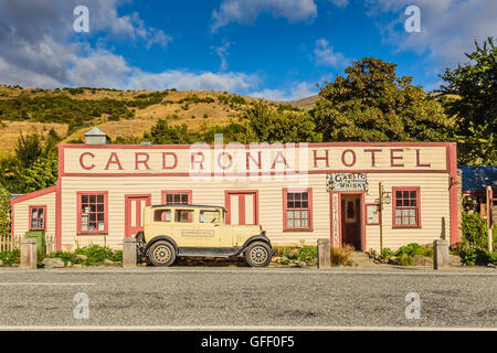 Neuseeland, Südinsel, Cardrona, Cardrona Hotel: 20. Februar 2016 Stockfoto