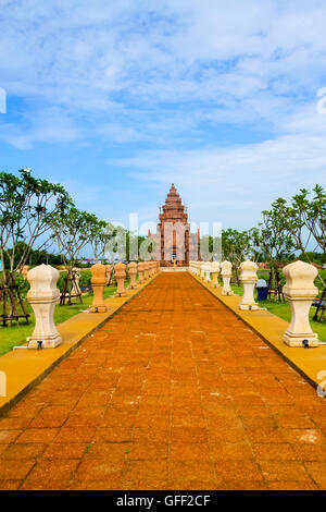 Khao Phanom Rung Burg, Prasat Hin Phanom Rung ist ein Khmer-Tempel-Komplex auf dem Rand eines erloschenen Vulkans auf 402 Meter festgelegt Stockfoto