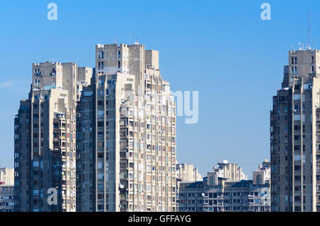Beograd, Belgrad: Wohn-Hochhaus, Turm, Wohnung, Serbien, Stockfoto