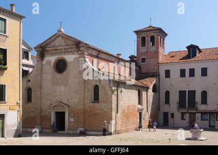 Die Chiesa di San Zan Degolà, Venedig Stockfoto