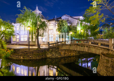Historischen Grachten in Kurashiki, Okayama, Japan. Stockfoto