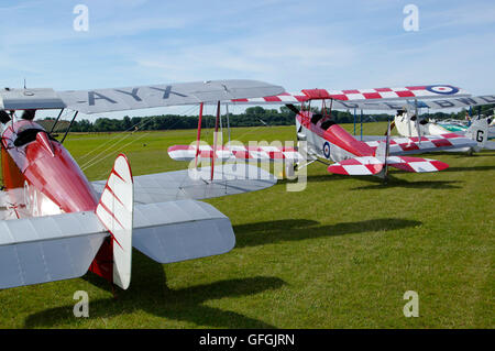 Shuttleworth Collection Southern Martlet G-AAYX, bei Old Warden, Stockfoto