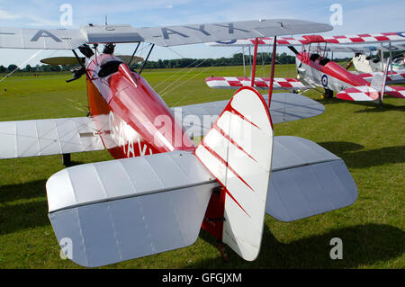 Shuttleworth Collection Southern Martlet G-AAYX, bei Old Warden, Stockfoto