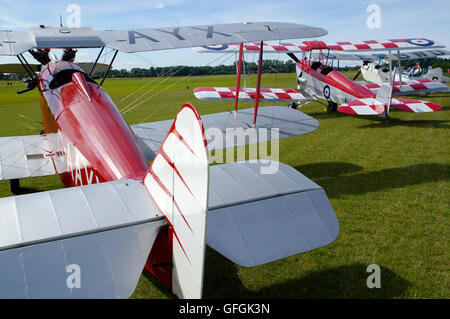 Shuttleworth Collection Southern Martlet G-AAYX, bei Old Warden, Stockfoto