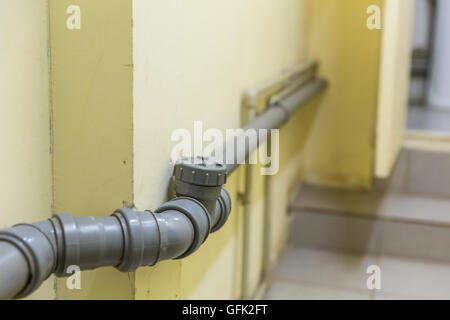 Kunststoffrohr Stockfoto